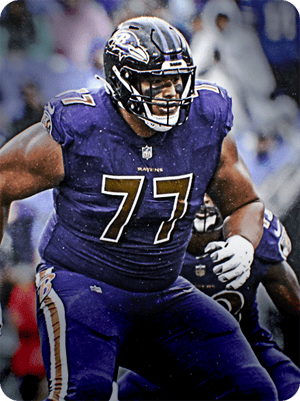 Daniel Faalele Core 75 OVR - Madden NFL 26