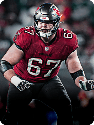 Luke Goedeke Core 79 OVR - Madden NFL 26