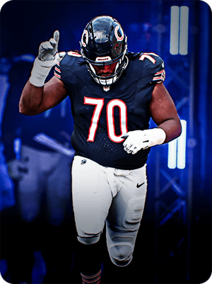 Braxton Jones Core 77 OVR - Madden NFL 26