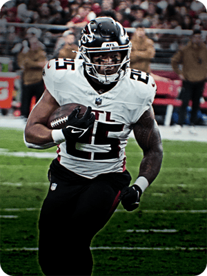 Tyler Allgeier Core 78 OVR - Madden NFL 26