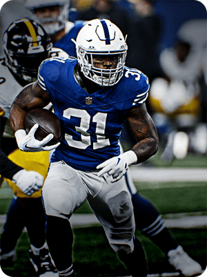 Tyler Goodson Core 72 OVR - Madden NFL 26