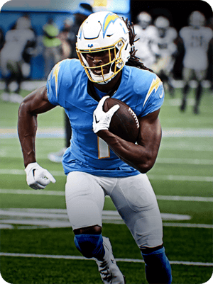 Quentin Johnston Core 75 OVR - Madden NFL 26