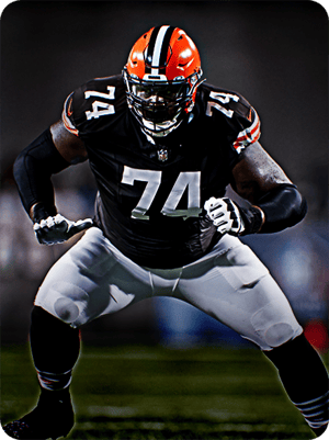 Dawand Jones Core 74 OVR - Madden NFL 26