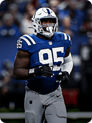 Adetomiwa Adebawore Core 70 OVR - Madden NFL 26