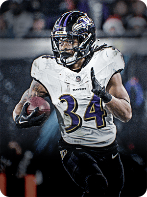 Keaton Mitchell Core 74 OVR - Madden NFL 26