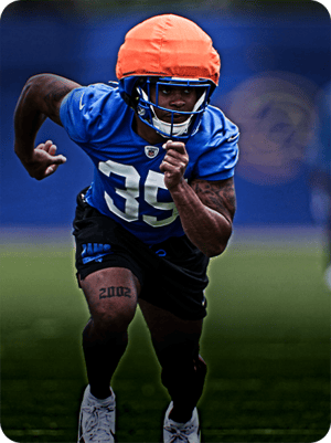 Jarquez Hunter Rookies 74 OVR - Madden NFL 26