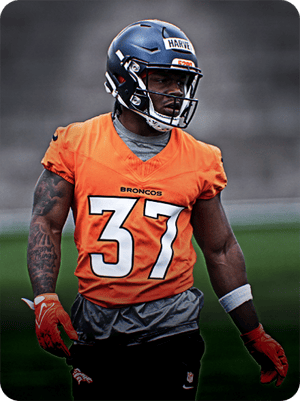 RJ Harvey Rookies 75 OVR - Madden NFL 26