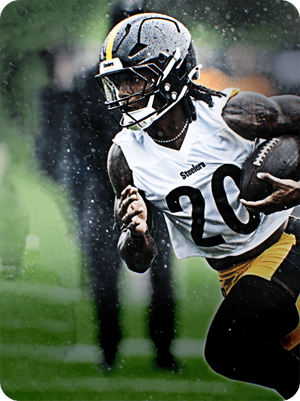 Kaleb Johnson Rookies 76 OVR - Madden NFL 26