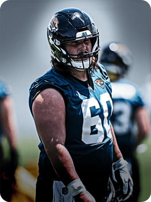 Jonah Monheim Rookies 74 OVR - Madden NFL 26