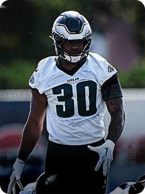 Jihaad Campbell Rookies 77 OVR - Madden NFL 26