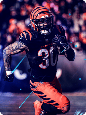 Chase Brown Pregame Access 82 OVR - Madden NFL 26