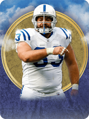Jeff Saturday Legends 95 OVR - Madden NFL 26