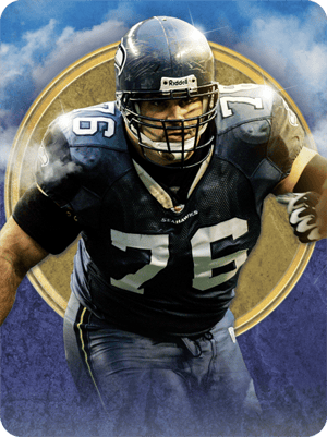 Steve Hutchinson Legends 85 OVR - Madden NFL 26
