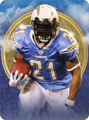LaDainian Tomlinson Legends 88 OVR - Madden NFL 26