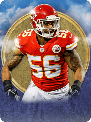 Derrick Johnson Legends 92 OVR - Madden NFL 26