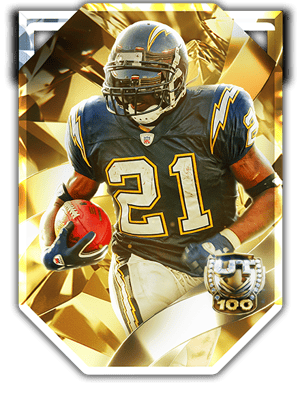 LaDainian Tomlinson Ranked 97 OVR - Madden NFL 26