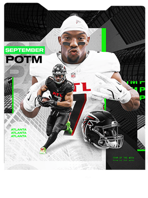 Bijan Robinson TOTW 91 OVR - Madden NFL 26