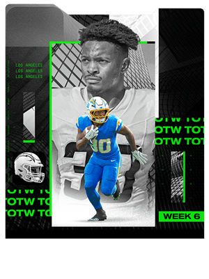 Kimani Vidal TOTW 91 OVR - Madden NFL 26