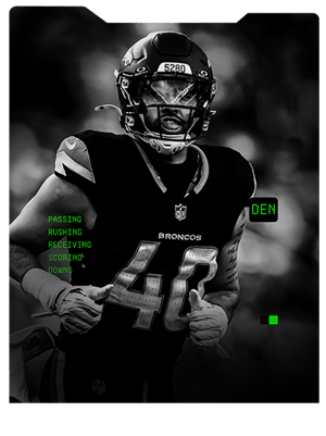 Justin Strnad TOTW 87 OVR - Madden NFL 26