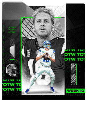 Jared Goff TOTW 92 OVR - Madden NFL 26