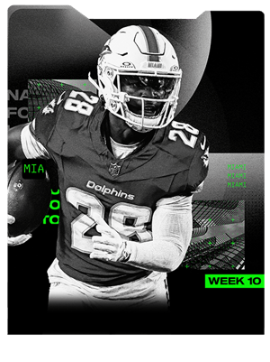 De'Von Achane TOTW 91 OVR - Madden NFL 26