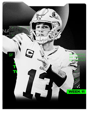 Brock Purdy TOTW 92 OVR - Madden NFL 26