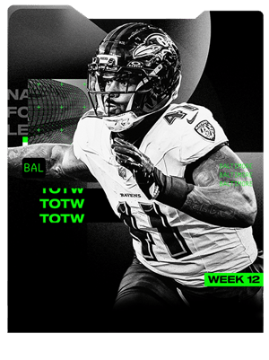 Dre'Mont Jones TOTW 93 OVR - Madden NFL 26