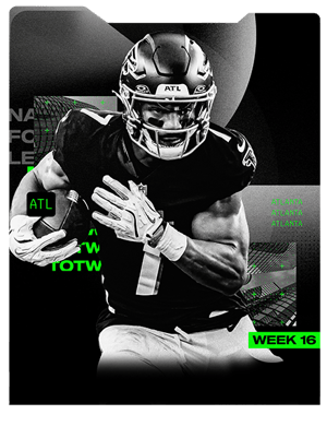 Bijan Robinson TOTW 94 OVR - Madden NFL 26