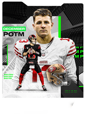 Brock Purdy TOTW 96 OVR - Madden NFL 26