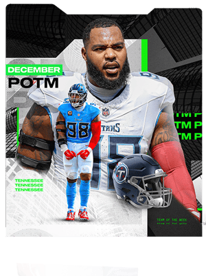 Jeffery Simmons TOTW 96 OVR - Madden NFL 26