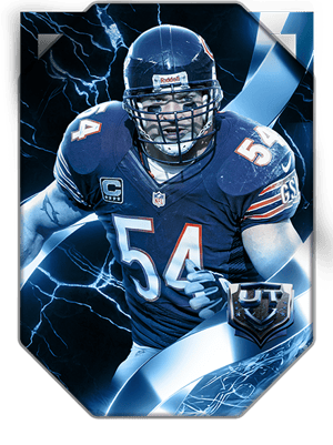 Brian Urlacher Ranked 98 OVR - Madden NFL 26