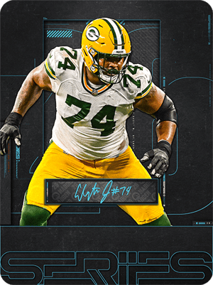 Elgton Jenkins Collector's Series 86 OVR - Madden NFL 26