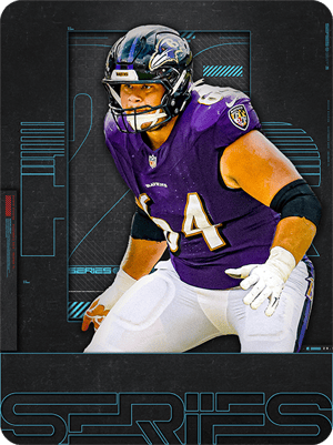 Tyler Linderbaum Collector's Series 90 OVR - Madden NFL 26