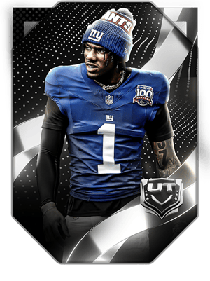 Malik Nabers Ranked 83 OVR - Madden NFL 26