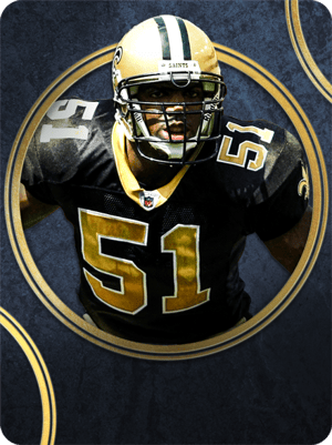 Jonathan Vilma Ultimate Legends 99 OVR - Madden NFL 26