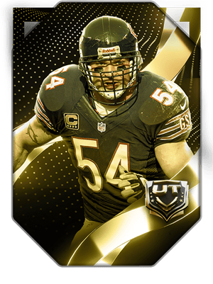 Brian Urlacher Ranked 96 OVR - Madden NFL 26