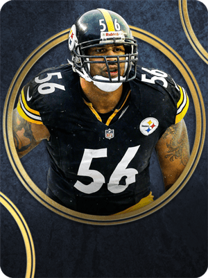 LaMarr Woodley Ultimate Legends 99 OVR - Madden NFL 26