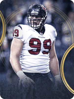 J.J. Watt Ultimate Legends 93 OVR - Madden NFL 26