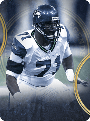 Walter Jones Ultimate Legends 95 OVR - Madden NFL 26