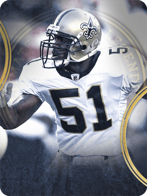 Jonathan Vilma Ultimate Legends 95 OVR - Madden NFL 26