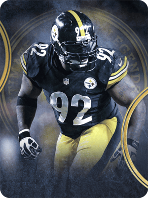 James Harrison Ultimate Legends 91 OVR - Madden NFL 26