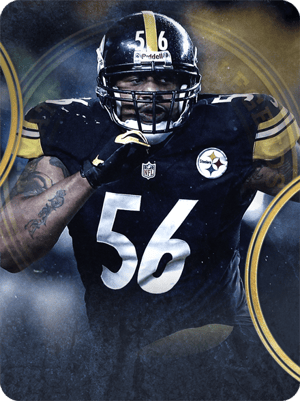 LaMarr Woodley Ultimate Legends 95 OVR - Madden NFL 26