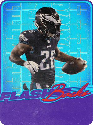 Miles Sanders Flashbacks 99 OVR - Madden NFL 26