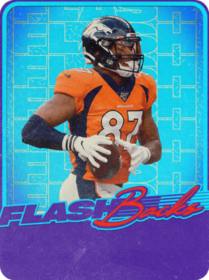 Noah Fant Flashbacks 98 OVR - Madden NFL 26