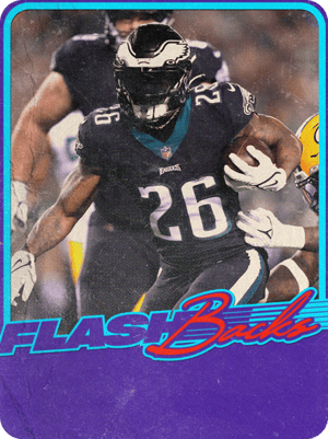 Miles Sanders Flashbacks 97 OVR - Madden NFL 26