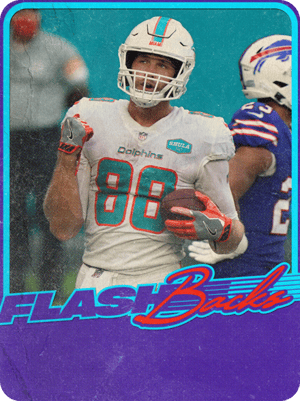 Mike Gesicki Flashbacks 91 OVR - Madden NFL 26