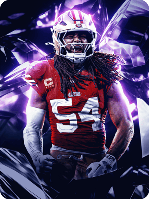 Fred Warner Crystal 89 OVR - Madden NFL 26