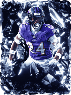 Malaki Starks Crystal 98 OVR - Madden NFL 26