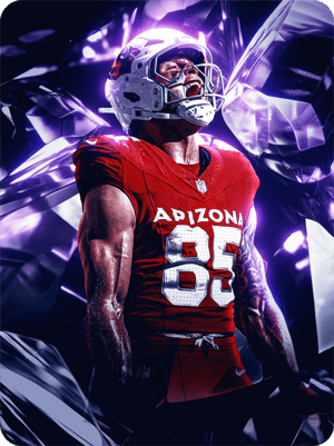 Trey McBride Crystal 91 OVR - Madden NFL 26