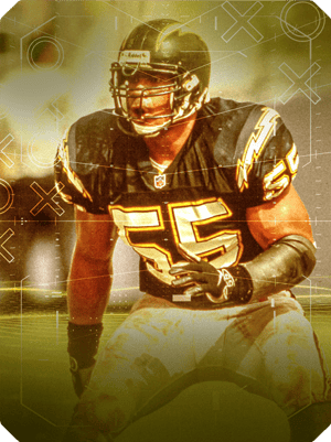 Junior Seau Season 8 Field Pass 93 OVR - Madden NFL 26